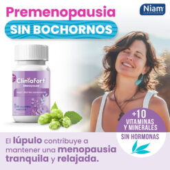 Lúpulo contra los síntomas de la menopausia