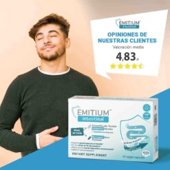 imagen caja emitium intestinal y chico de fondo