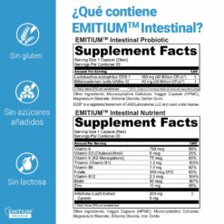 EMITIUM Intestinal con probióticos y nutrientes