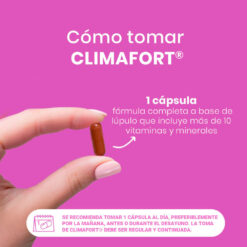 ClimaFort Menopausia - 1 cápsula al día