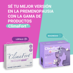 Sé tu mejor versión en la premenopausia con la gama de productos ClimaFort