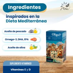 Oliga3® ingredientes inspirados en la Dieta Mediterránea