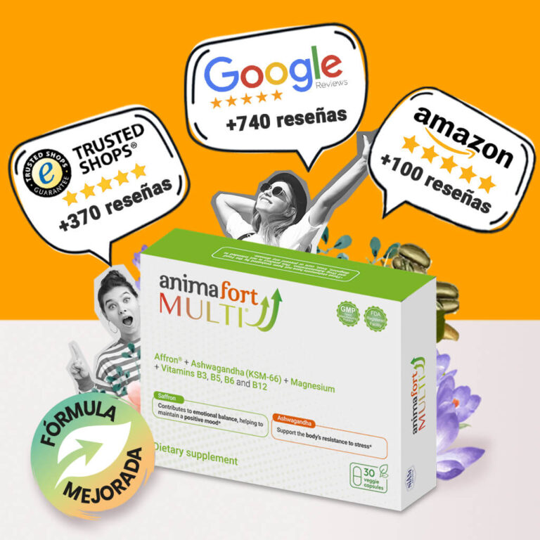 AnimaFort MULTI® | Pastillas Naturales para la Ansiedad