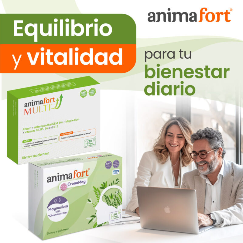 Gama Animafort, equilibrio y vitalidad para tu bienestar diario