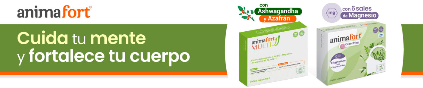 Gama Animafort, complementos alimenticios para el cuidado de cuerpo y mente