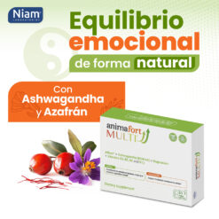 Equilibrio emocional de forma natural con Ashwagandha y Azafrán