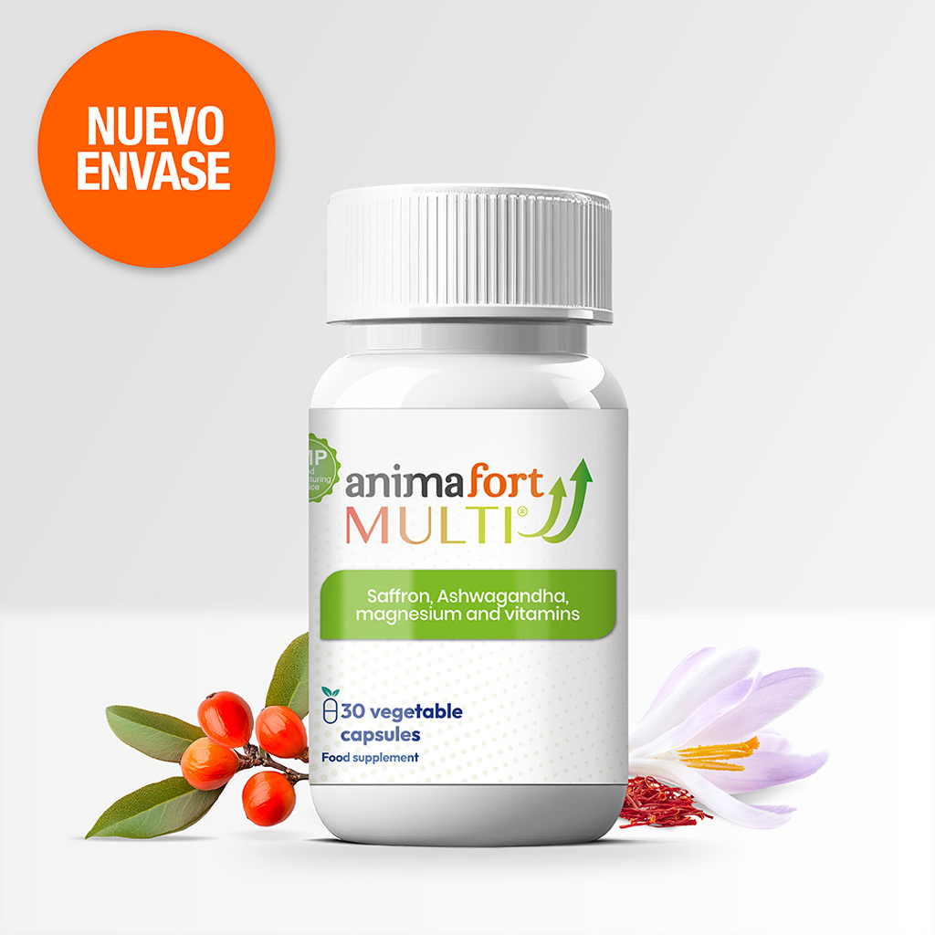 AnimaFort MULTI, complemento alimenticio con Ashwagandha y azafrán