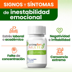 AnimaFort MULTI, ayuda para los síntomas de la inestabilidad emocional