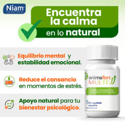 AnimaFort MULTI, suplemento alimenticio para el equilibrio mental