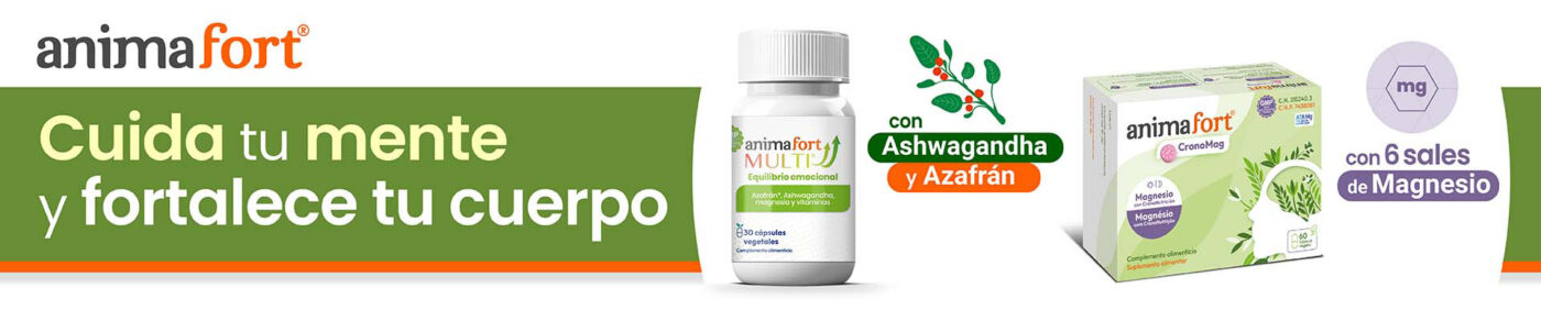 Gama de suplementos AnimaFort, para cuidar cuerpo y mente