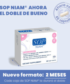 SOP Niam - Nuevo formato 60 cápsulas