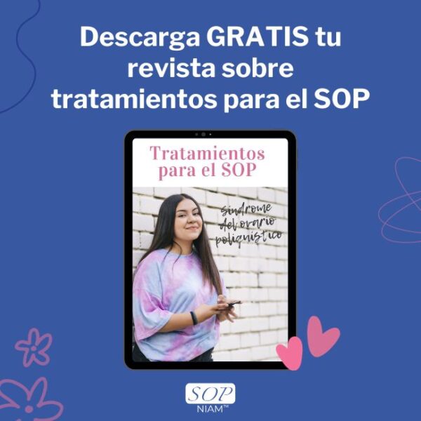 Banner para descargar gratis la revista sobre tratamientos para el SOP