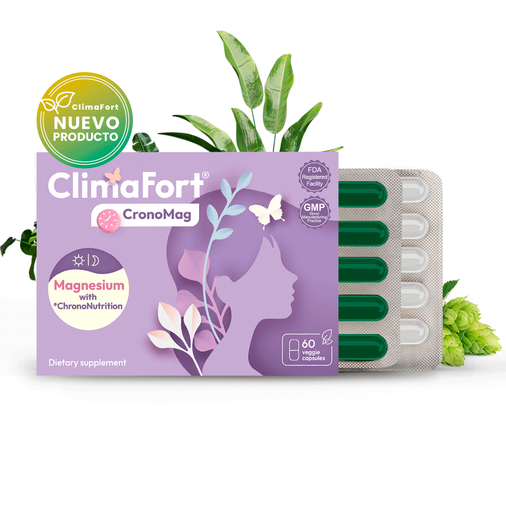 Climafort CronoMag -Suplemento magnesio para mujeres