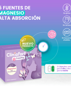 Climafort CronoMag - 5 fuentes de magnesio con alta absorción