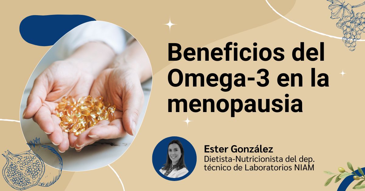 Cabecera del artículo sobre los beneficios del omega-3 para la menopausia