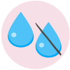 imagen icono gotas de agua