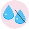 imagen icono gotas de agua