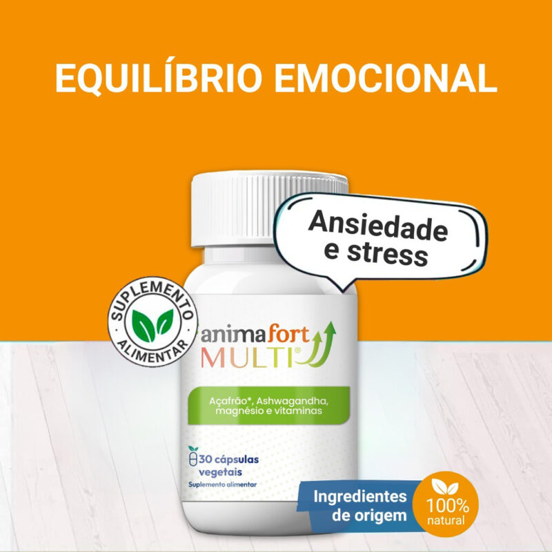 AnimaFort MULTI®, combate a ansiedade - Laboratórios Niam