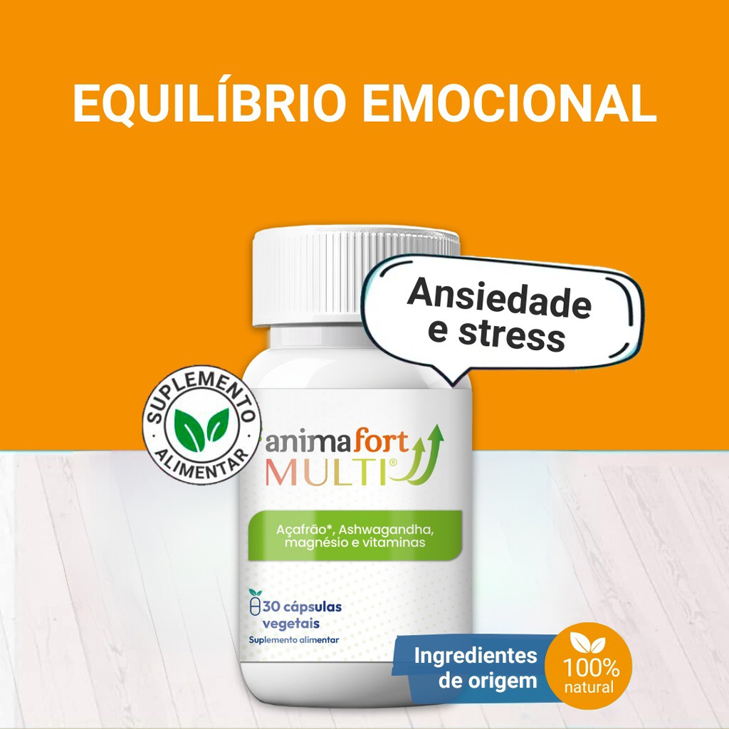 Animafort Multi - capsulas - Equilibrio emocional
