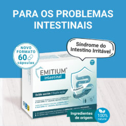 EMITIUM Intestinal - suplemento alimentar para a saúde digestiva