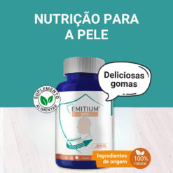 EMITIUM Pele, deliciosas gomas para uma pele protegida