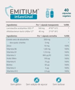 EMITIUM Intestinal - Laboratórios Niam