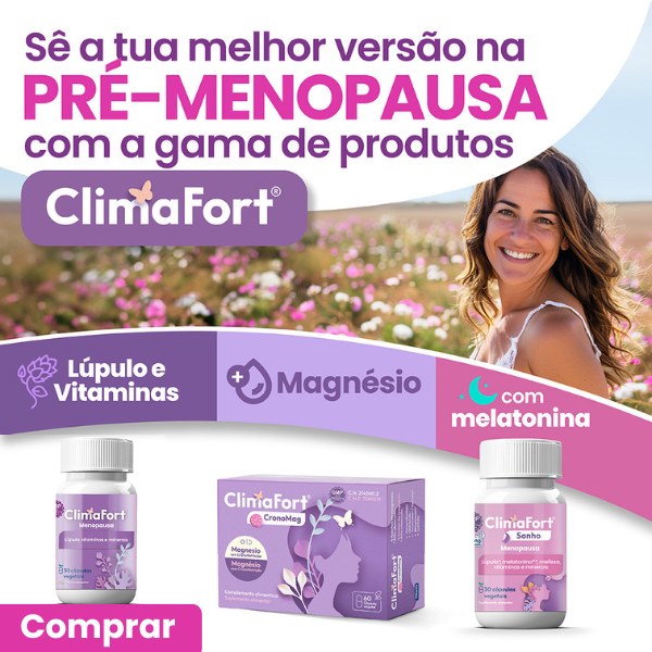Banner gama de produtos para a pré-menopausa