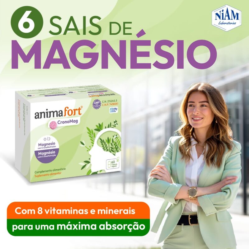 AnimaFort CronoMag, com 6 sais de Magnésio