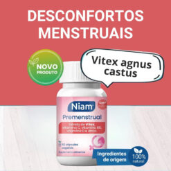 Niam Premenstrual - Alivio natural para o desconforto menstrual