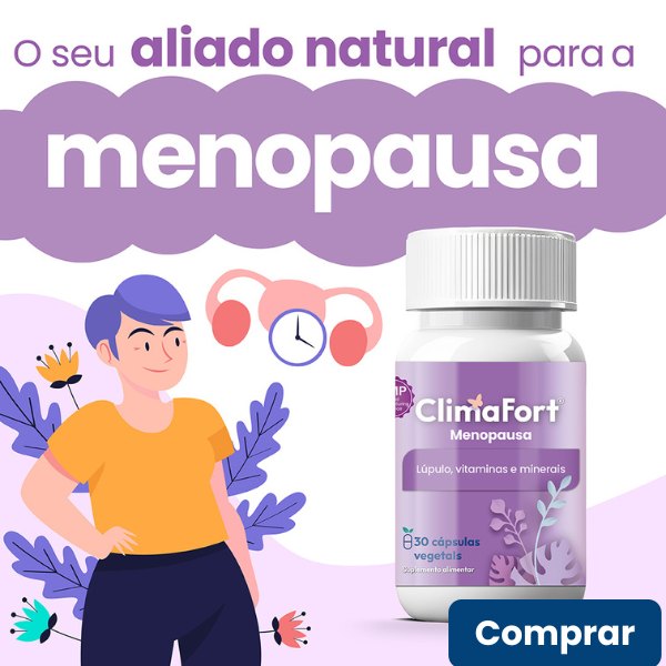 Banner ClimaFort aliado natural para a menopausa