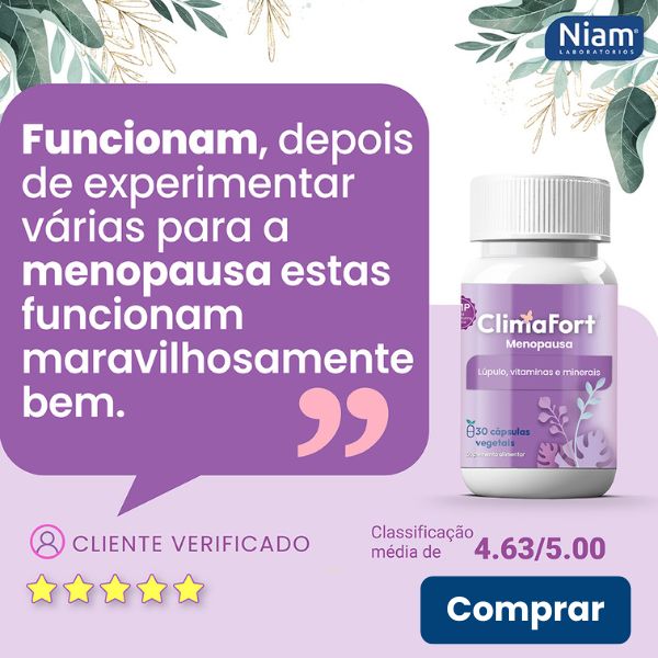 Banner ClimaFort opinião cliente