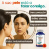 Suplemento alimentar para o cuidado da pele