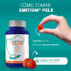 EMITIUM Pele, 2 gomas por dia para uma pele protegida