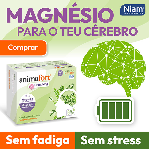Banner AnimaFort CronoMag com magnésio para o cérebro