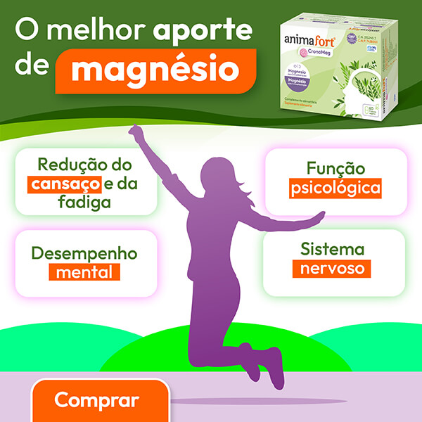Banner AnimaFort CronoMag aporte de magnésio