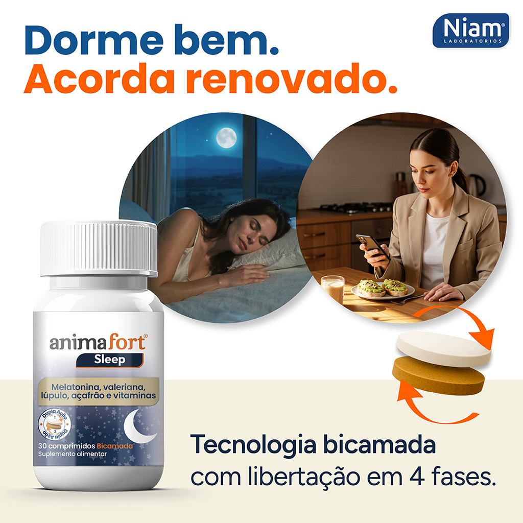 Suplemento para dormir e um descanso completo