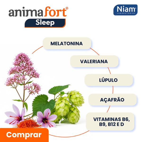 Banner AnimaFort Sleep ingredientes