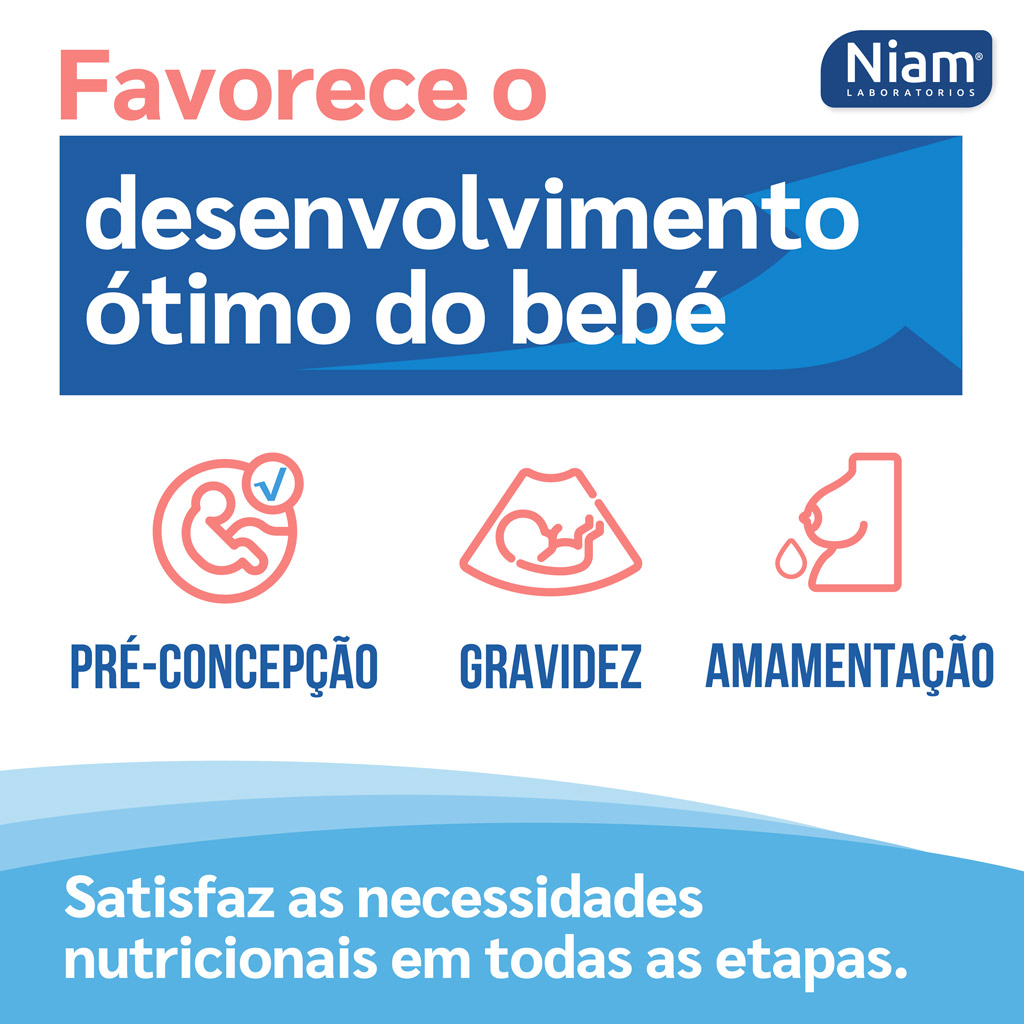 Concevit, suplemento alimentar que favorece o desenvolvimento do bebé