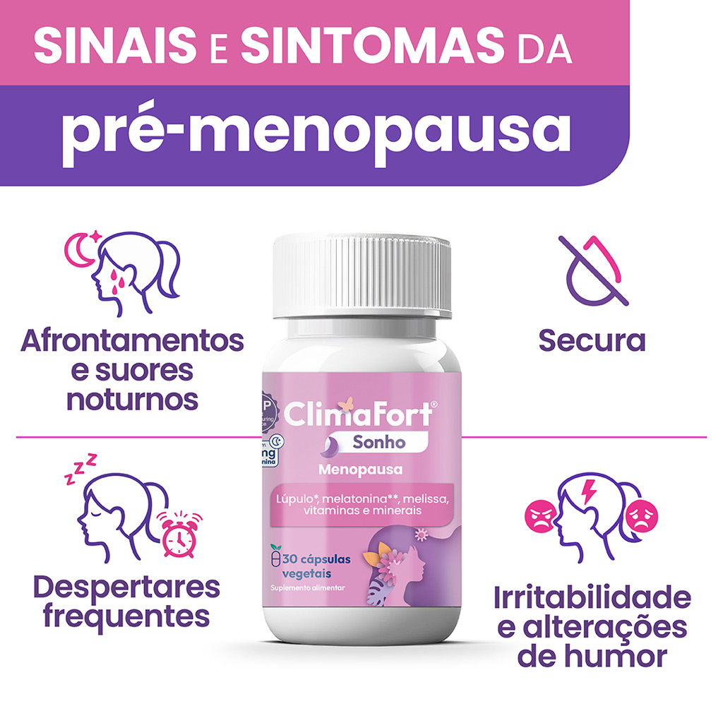 Alivio dos sintomas da menopausa