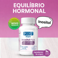 PCOS Inositol Plus - suplemento alimentar para o equilíbrio hormonal