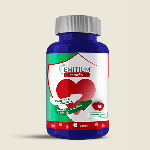 EMITIUM Coração, suplemento em gomas para o colesterol