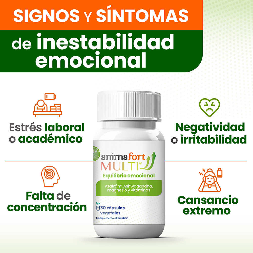 Pastillas naturales para ayudar a mejorar la inestabilidad emocional
