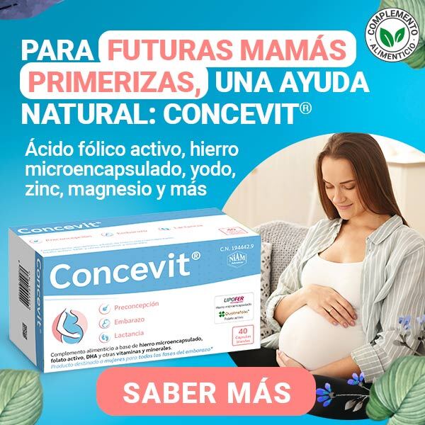 Banner producto Concevit mujer embarazada