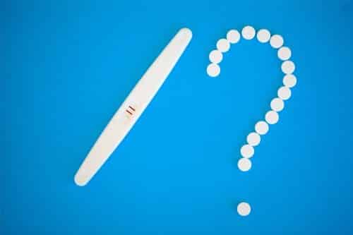 Test de ovulación y pregunta