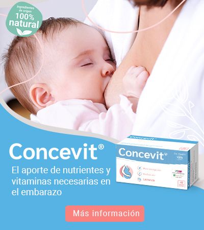 Banner Concevit, complemento alimenticio natural para preparar tu cuerpo para el embarazo