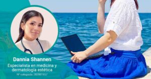 Portada Doctora Dannia Shannen sobre dermatitis y sol
