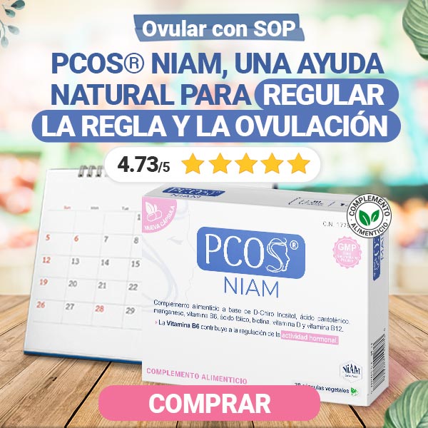 Banner PCOS, complemento alimenticio para el SOP