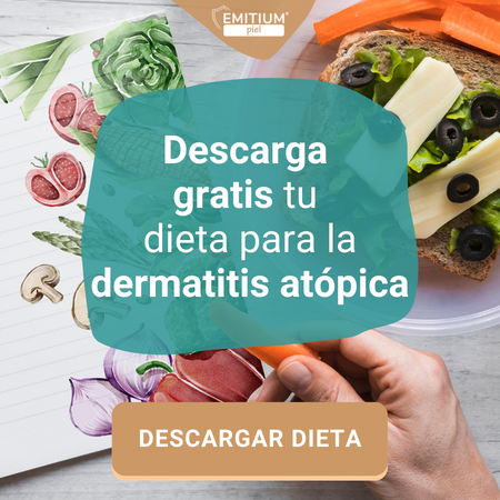 Banner para descargar gratis la dieta para la dermatitis atópica