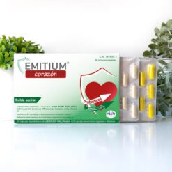 EMITIUM Corazón, probióticos y nutrientes para la salud cardiovascular