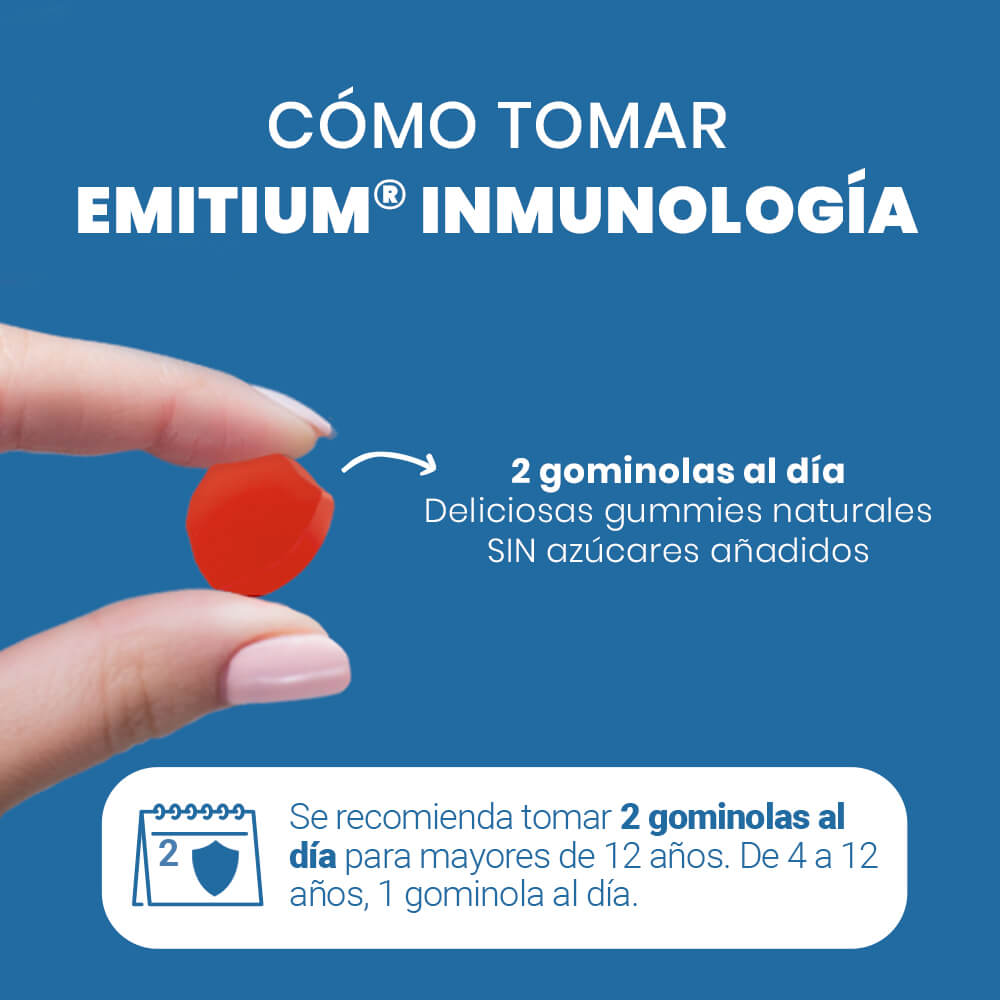 Cómo tomar EMITIUM Inmunología